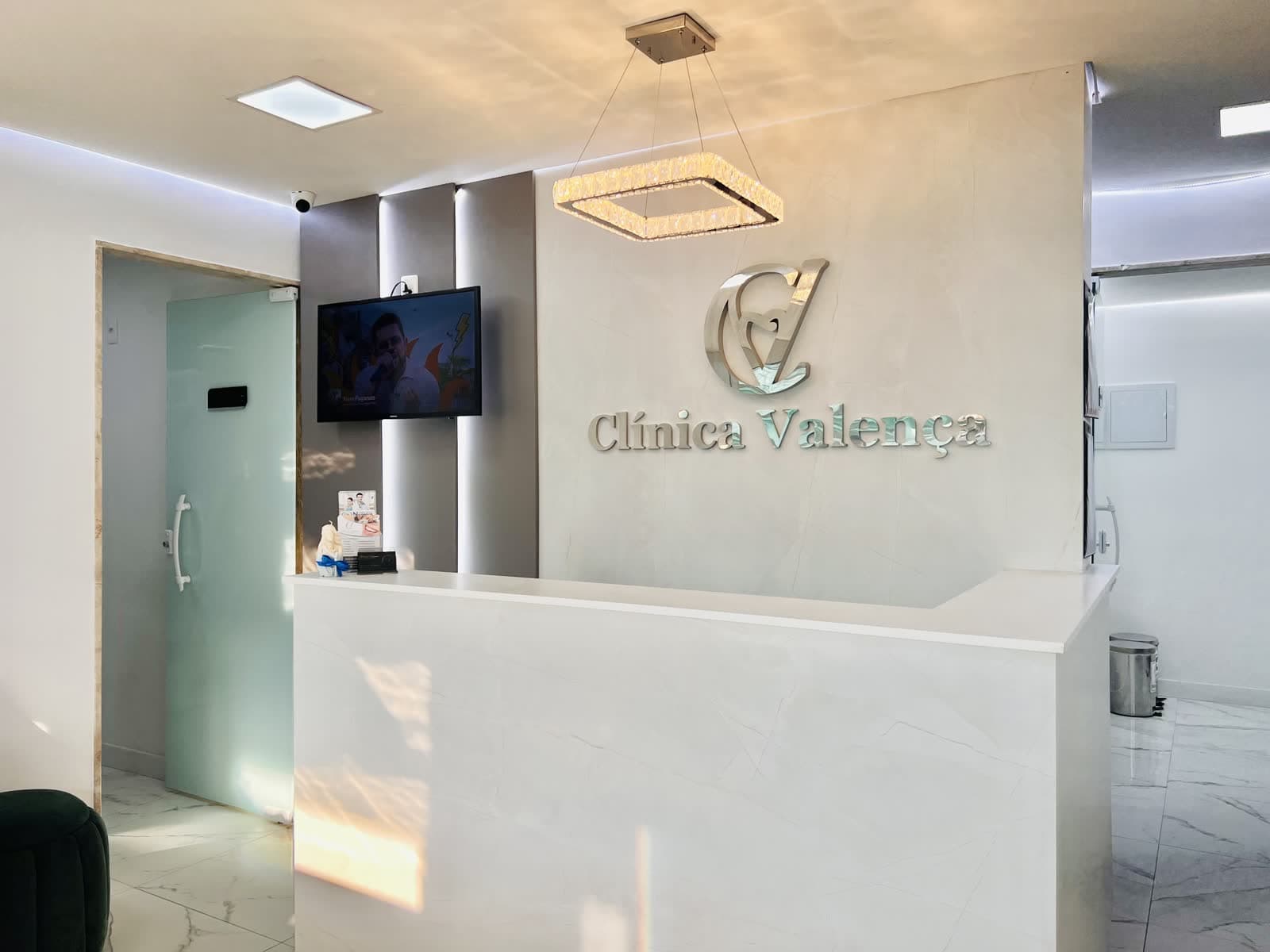Recepção da Clínica Valença Odontologia